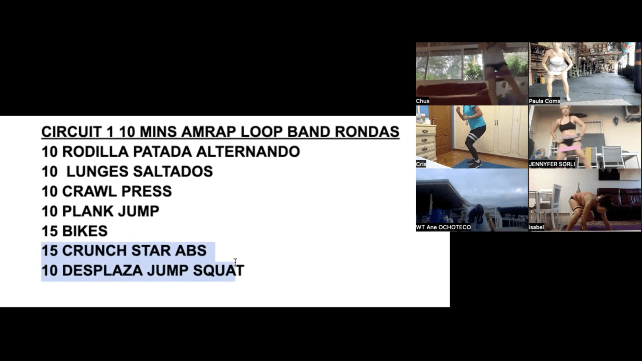 Full Body HIIT – Circuito de alta Intensidad (48 mins)