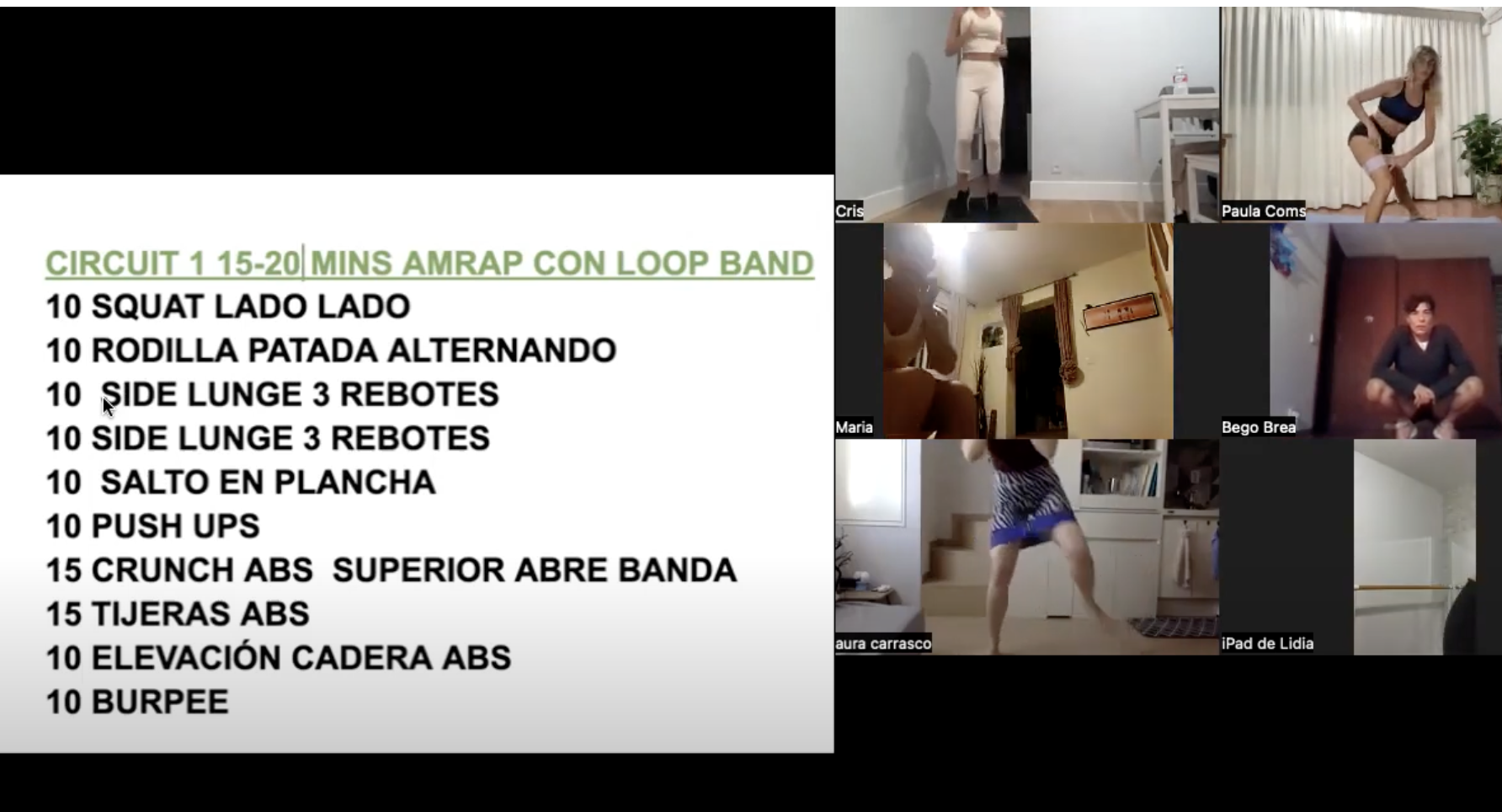 FULL BODY HIIT con bandas 45´(Directo  17/10/23) 
