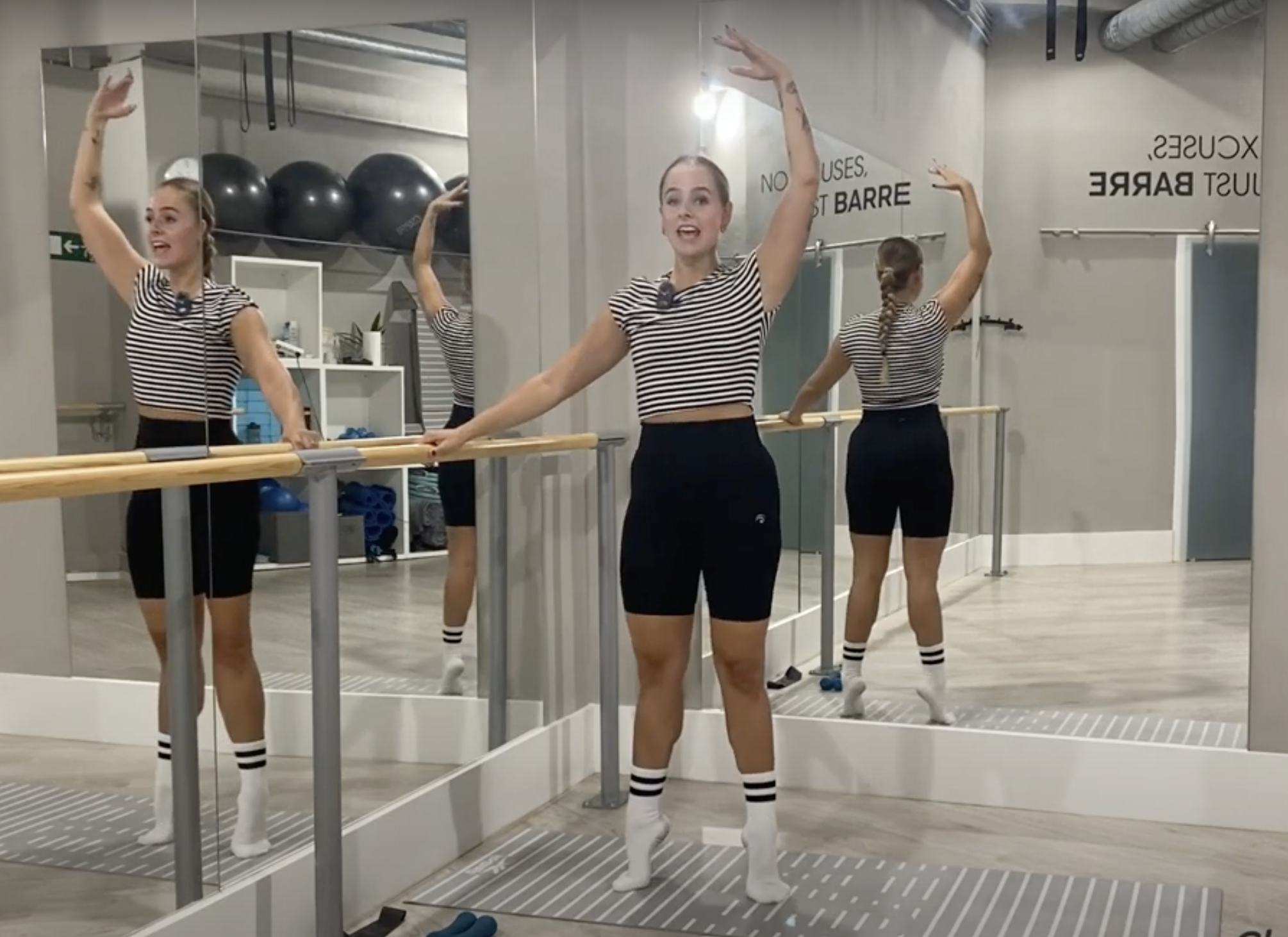 BARRE con Nicole (CLUB BARRE VALENCIA) – Sesión 2