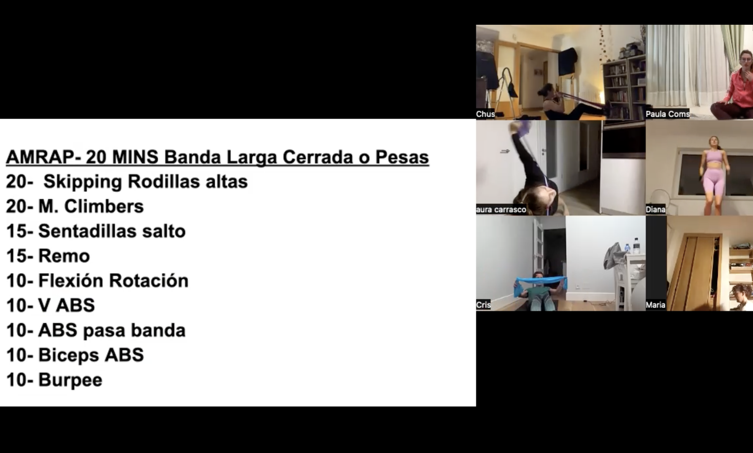 Wonder Women Circuit + Core Finisher (directo 28/11/23)