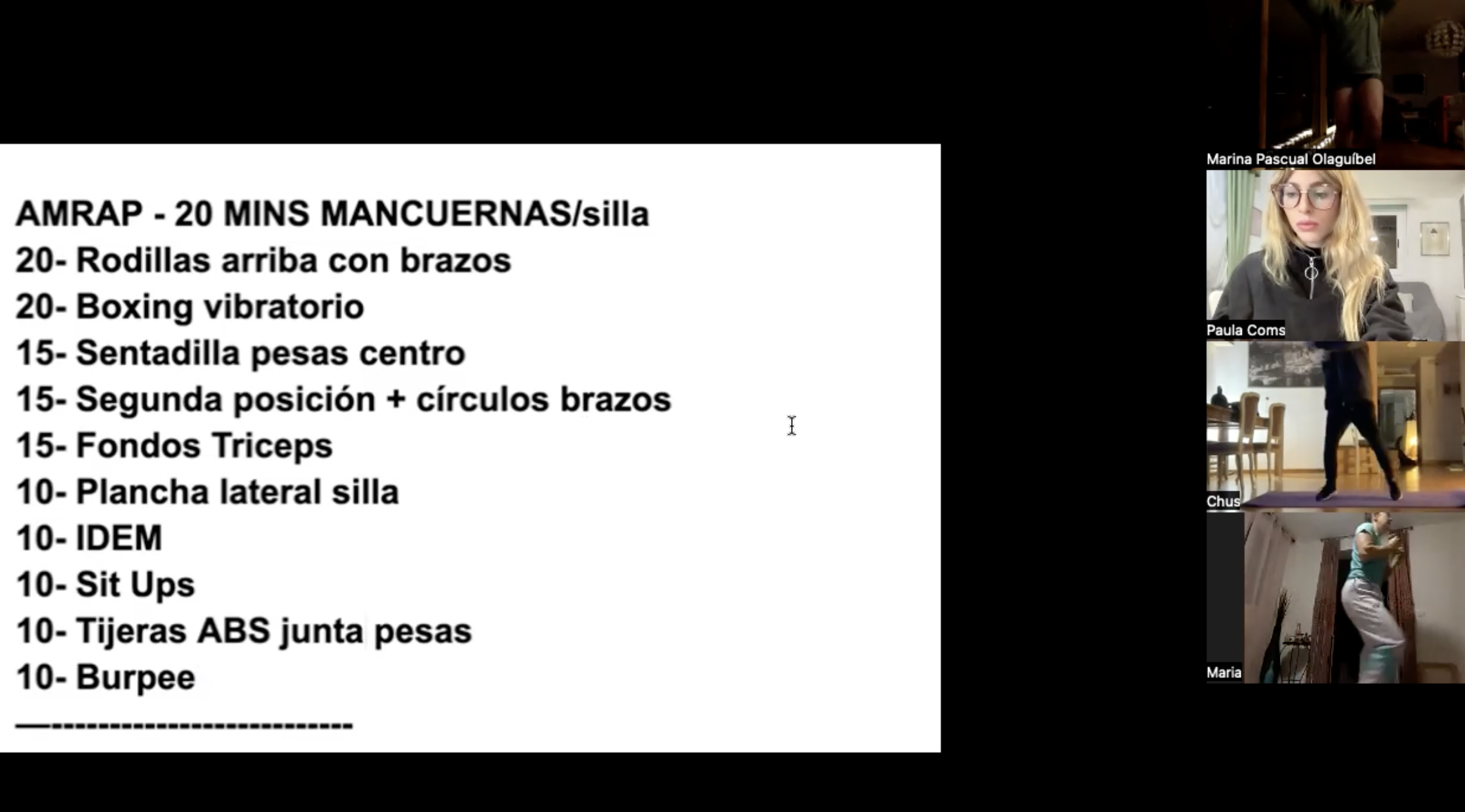 Wonder Women cardio + fuerza (Directo 19-12-23)