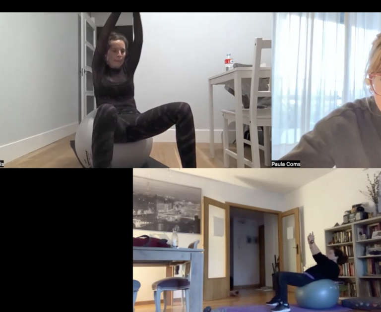 HIIT+CORE ABS ON FIRE CON FITBALL – 51´ (Directo 29/02/24)