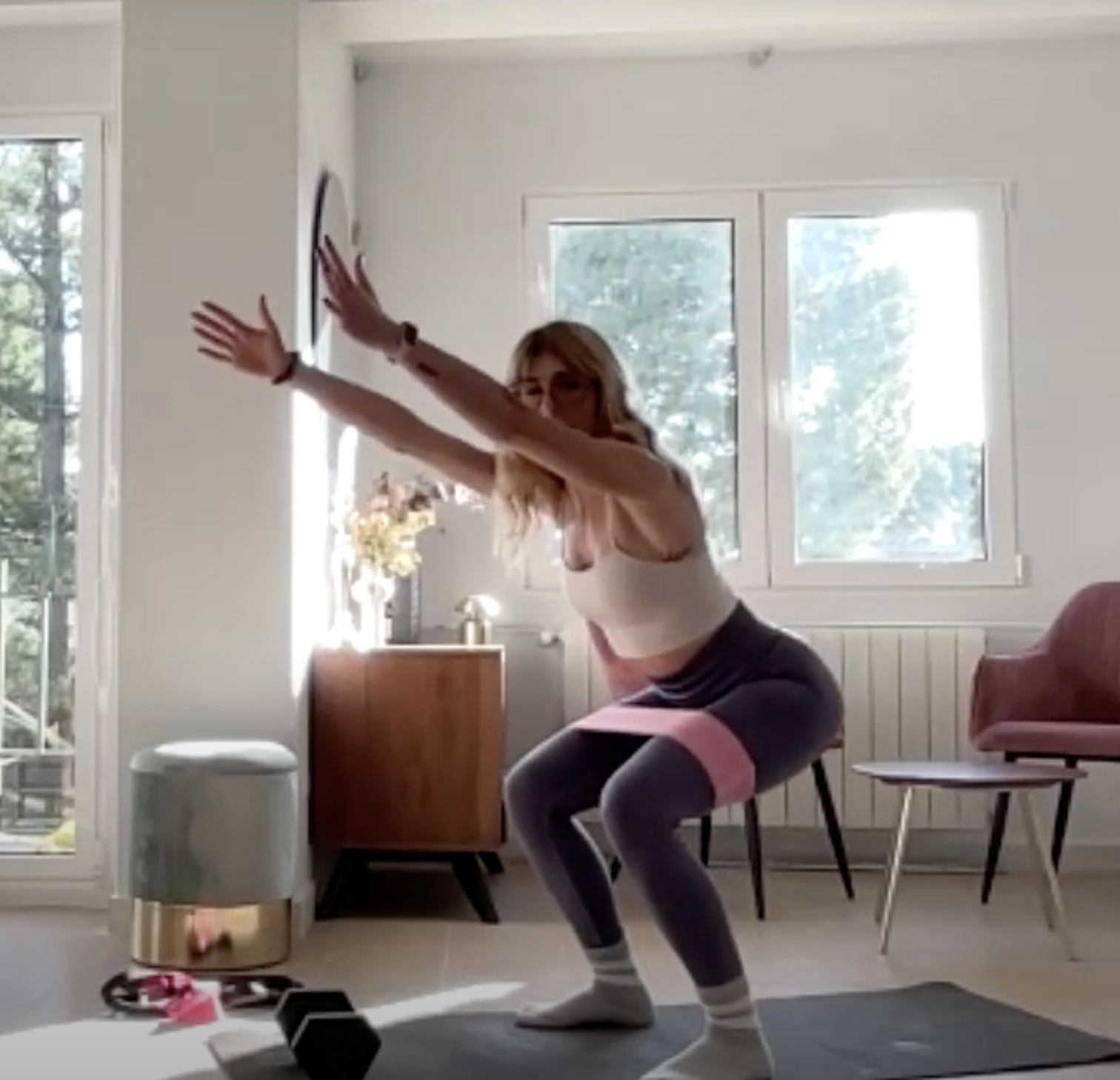 Strength Circuit 40´culo 10 + piernas (Directo 17/04/2024)- 40 mins con pesas y bandas